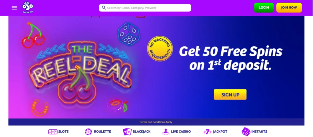 Playjojo Casino Site